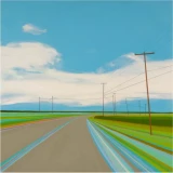 Napeague Meadow Road print by Grant Haffner (SOLD OUT)