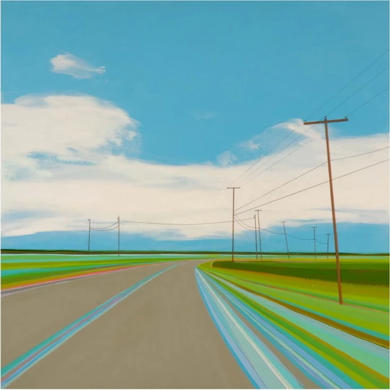 Napeague Meadow Road print by Grant Haffner (SOLD OUT)
