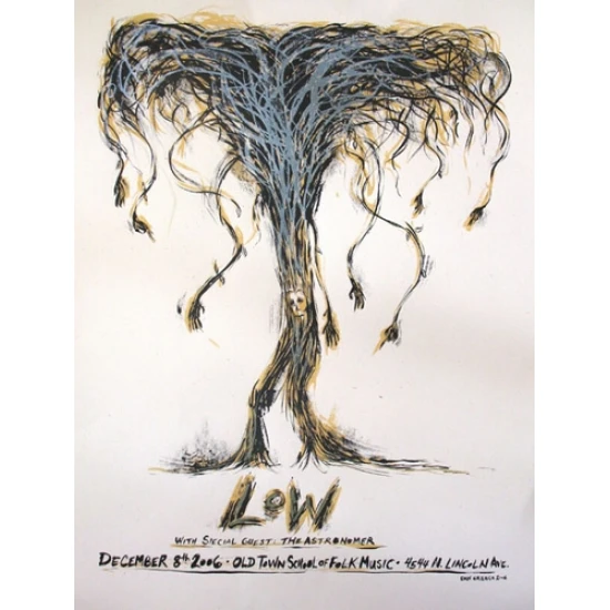 Low Concert Poster by Dan Grzeca (SOLD OUT)