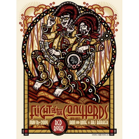 Flight of the Conchords by Guy Burwell (SOLD OUT)