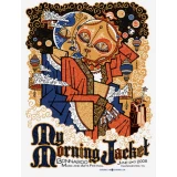 My Morning Jacket Bannaroo Concert Poster by Guy Burwell (SOLD OUT)