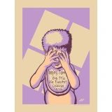 Peeping Tom Concert Poster by Justin Hampton