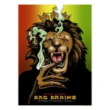 Bad Brains concert poster by Justin Hampton (SOLD OUT)