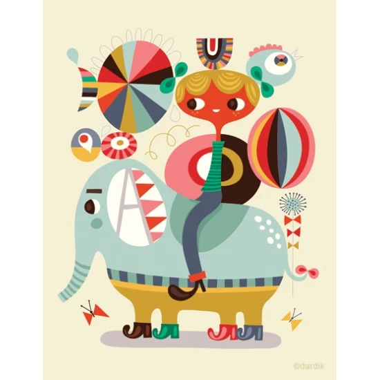 Join the circus by Helen Dardik