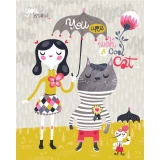Such a cool cat by Helen Dardik