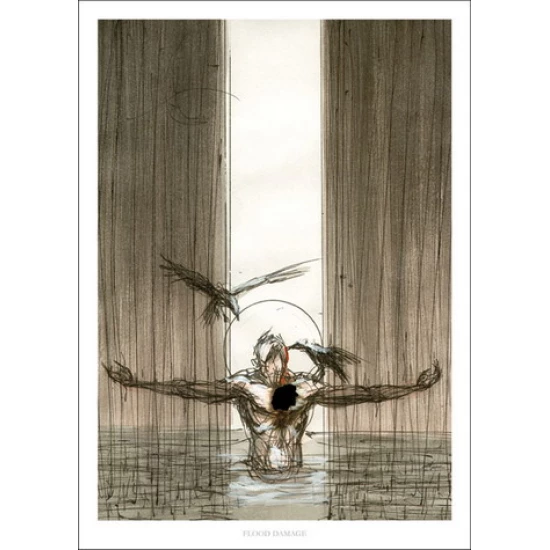 Flood Damage by Derek Hess (SOLD OUT)