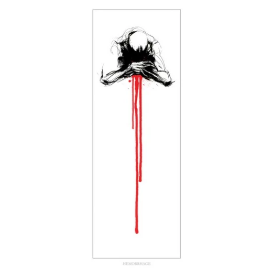 Hemorrhage by Derek Hess (SOLD OUT)