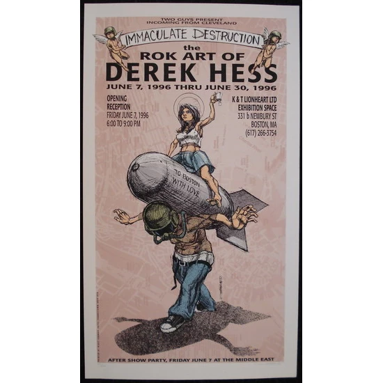 Immaculate Destruction by Derek Hess (SOLD OUT)