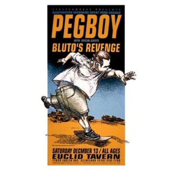 Pegboy Poster by Derek Hess (SOLD OUT)