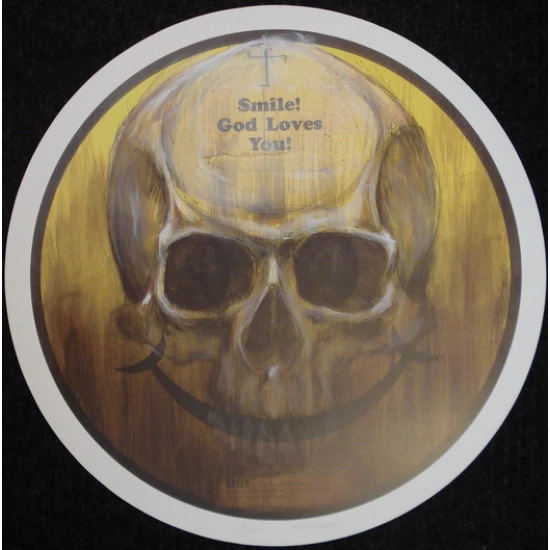 Smile God Loves You by Derek Hess (SOLD OUT)