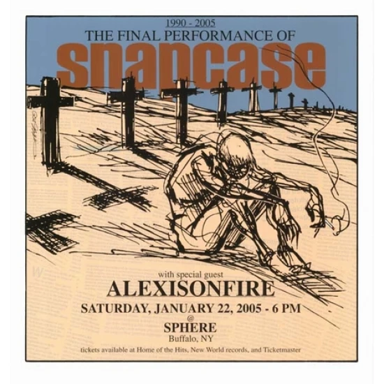 Snapcase Concert Poster by Derek Hess (SOLD OUT)