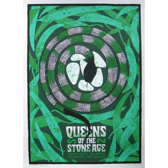 Queens of the Stone Age Concert Poster by Alan Hynes (SOLD OUT)
