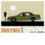 Conan O'Brien 2010 show poster by Invisible Creature
