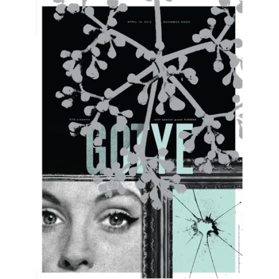 Gotye concert poster by Invisible Creature