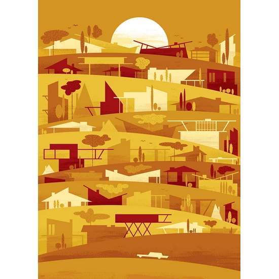 Sun Down in Seahurst by Invisible Creature (SOLD OUT)