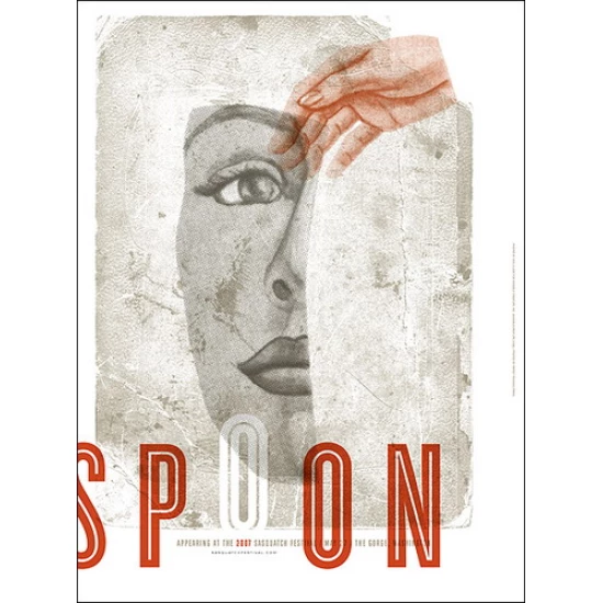 Spoon Concert Poster by Invisible Creature (SOLD OUT)