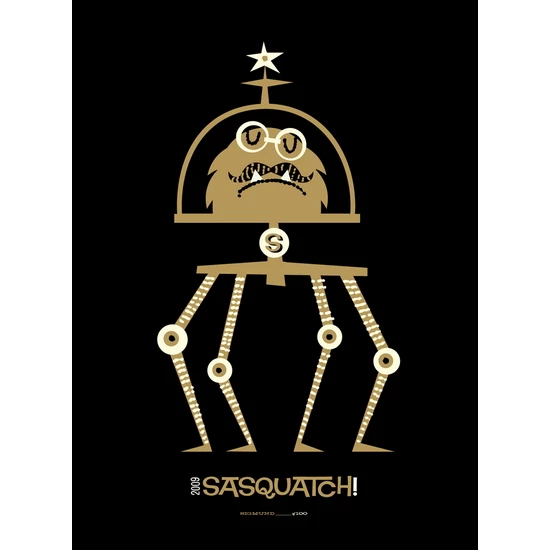 Sasquatch! Music Festival Poster (Sigmund) by Invisible Creature