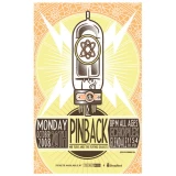 Pinback Concert Poster by Ivan Minsloff