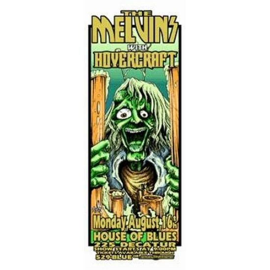 The Melvins Concert Poster by Allen Jaeger (SOLD OUT)