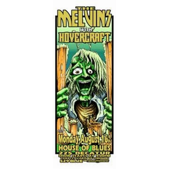 The Melvins Concert Poster by Allen Jaeger (SOLD OUT)