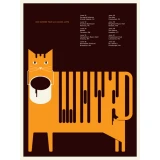 Why? 2013 concert poster by Jason Munn