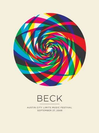 Beck Concert Poster (ACL) by The Small Stakes (SOLD OUT)