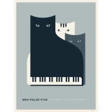 Ben Folds Five concert poster by Jason Munn (SOLD OUT)