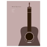 Mark Kozelek 2010 Scandinavian Tour poster by Jason Munn (SOLD OUT)