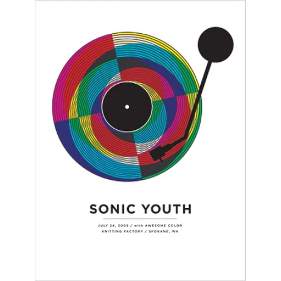 Sonic Youth concert poster by The Small Stakes (SOLD OUT)