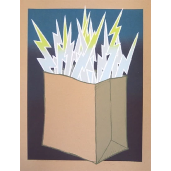 Bag of Lightning poster by Jay Ryan (SOLD OUT)
