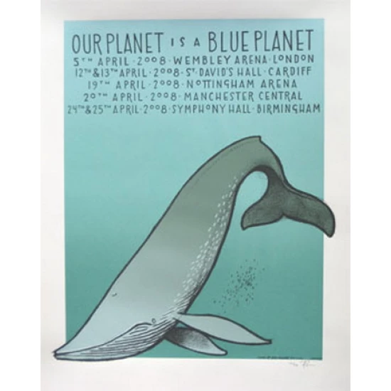 Blue Planet - Blue Whale by Jay Ryan (SOLD OUT)