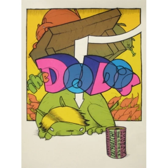 The Dodos Sasquatch! Music Festival concert poster by Jay Ryan