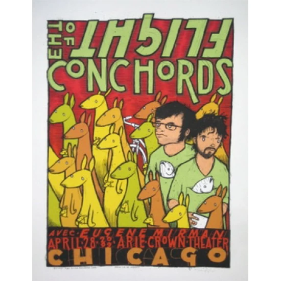 Flight of the Conchords Poster by Jay Ryan (SOLD OUT)