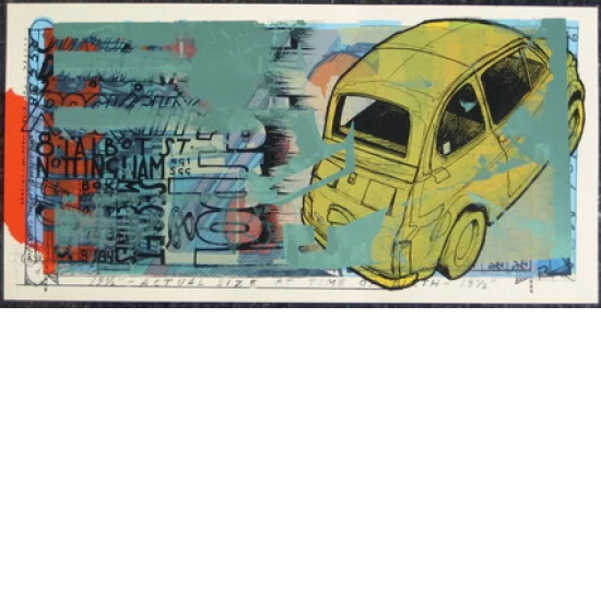 Mono Print #55 by Jay Ryan (SOLD OUT)