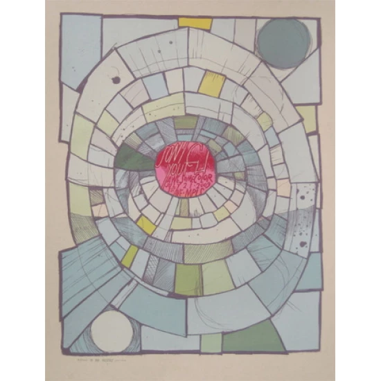 Sonic Youth 2009 concert poster by Jay Ryan (SOLD OUT)