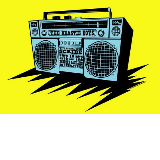 The Beastie Boys concert poster by Jazz Feldy (SOLD OUT)