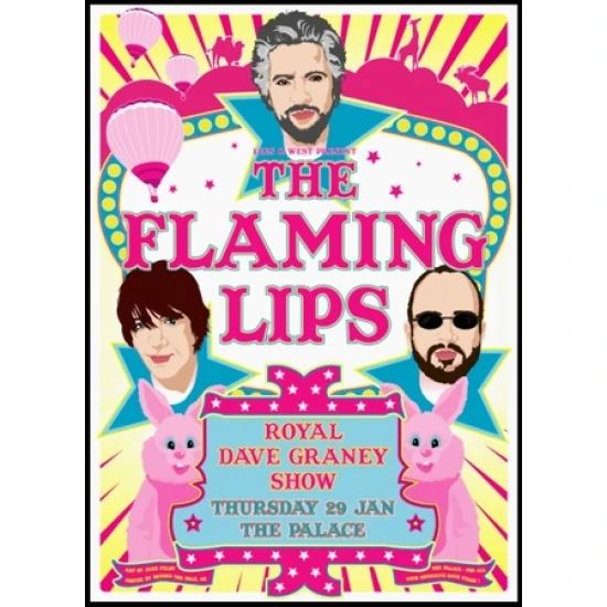 The Flaming Lips Concert Poster (SOLD OUT)