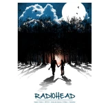 Radiohead concert poster by Joshua Budich