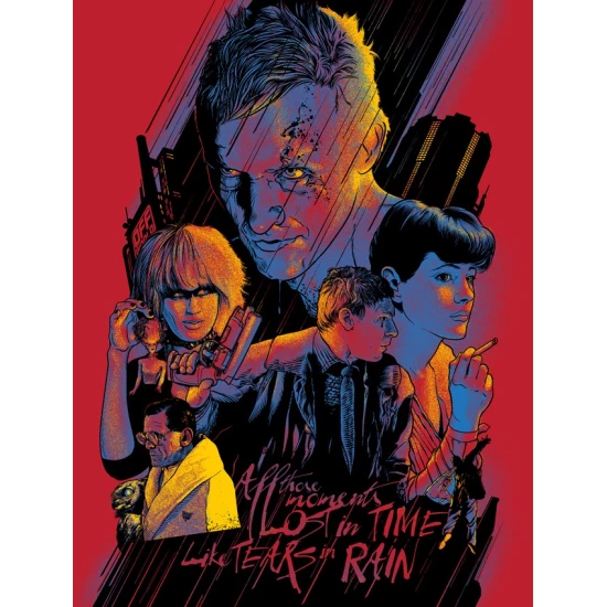 Tears in the Rain (Bladerunner) by Joshua Budich