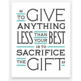 Prefontaine letterpress print by Jessica Hische