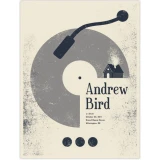 Andrew Bird concert poster by Nerl Says Design (SOLD OUT)