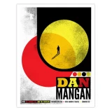 Dan Mangan concert poster by Nerl Says Design