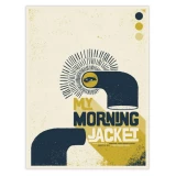 My Morning Jacket concert poster by Nerl Says Design (SOLD OUT)