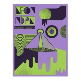 Neon Indian concert poster by Nerl Says Design