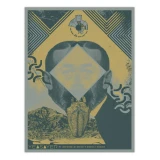 Yeasayer concert poster by Nerl Says Design