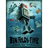 Ben Folds Five concert poster by Jon Smith