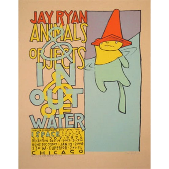 Animals & Objects In and Out of Water #1 Poster by Jay Ryan (SOLD OUT)