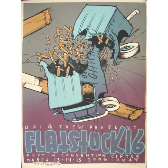 Flatstock 16 Poster by Jay Ryan