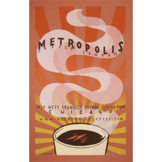 Metropolis Coffee Poster by Jay Ryan (SOLD OUT)