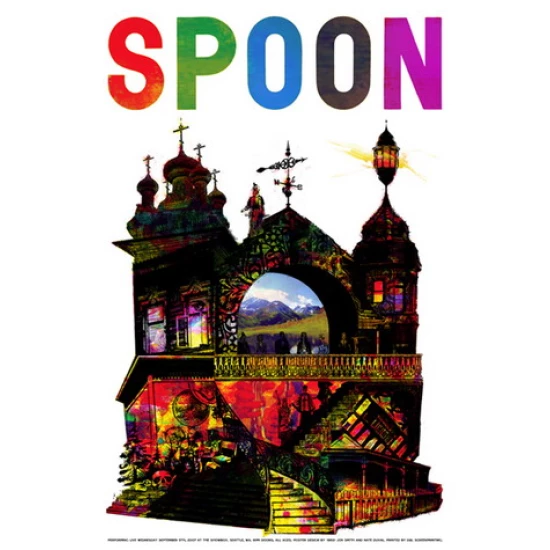 Spoon Concert Poster (Seattle) by 1982 (SOLD OUT)